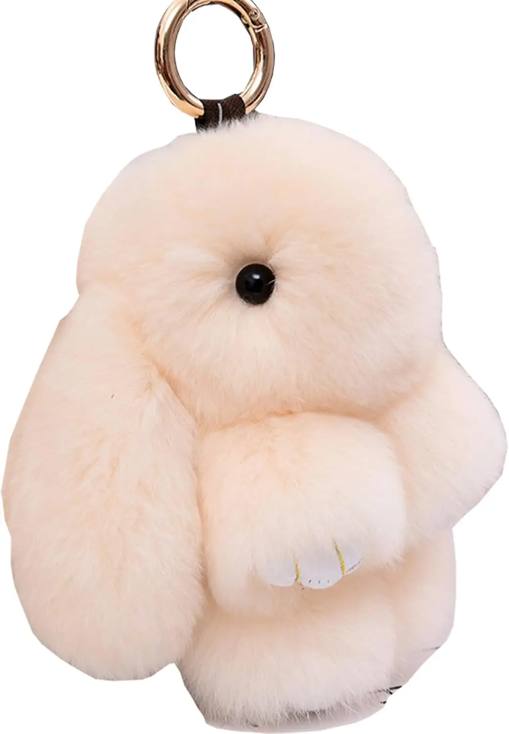 Soft Cute Rabbit Fur Pom Pom Keychain Fluffy Bunny Decoration
Soft Cute Rabbit Fur Pom Pom Keychain Fluffy Bunny Decoration