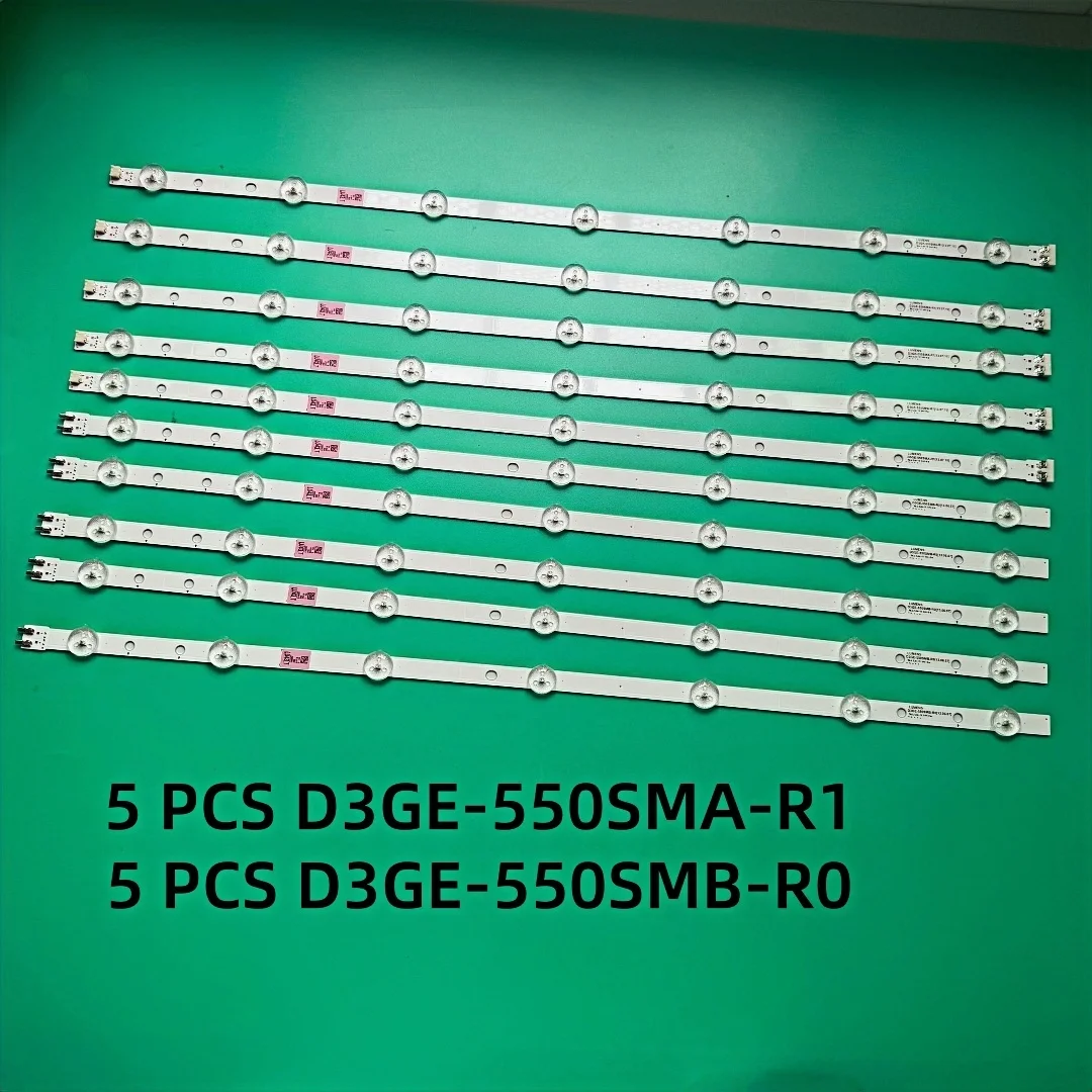 LED strip(10) for TV UN55H6103AF UN55H6153AF UN55FH6003F UN55J620DAF UA55H6203 UN55H6103AG CY-DF550CSLV1H UN55H6203AF
LED strip(10) for TV UN55H6103AF UN55H6153AF UN55FH6003F UN55J620DAF UA55H6203 UN55H6103AG CY-DF550CSLV1H UN55H6203AF