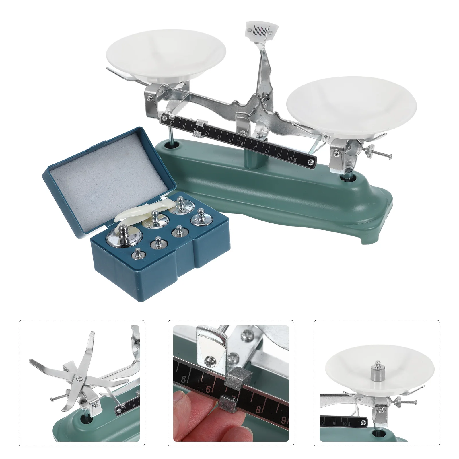 1 Set Balance Scale With Weights Portable Laboratory Science Tool For Classroom Experiment Lab Teaching Instrument
1 Set Balance Scale With Weights Portable Laboratory Science Tool For Classroom Experiment Lab Teaching Instrument