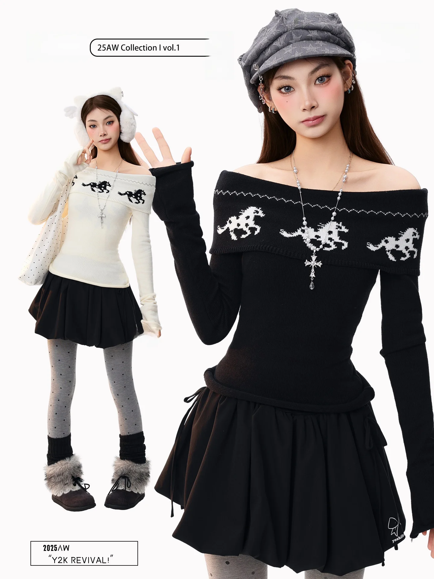 PBB American Retro Year One Shoulder Knitted Sweater Women Sexy Gentle Pure Desire Youth Short Coat Casual Fit Long Sleeve
PBB American Retro Year One Shoulder Knitted Sweater Women Sexy Gentle Pure Desire Youth Short Coat Casual Fit Long Sleeve