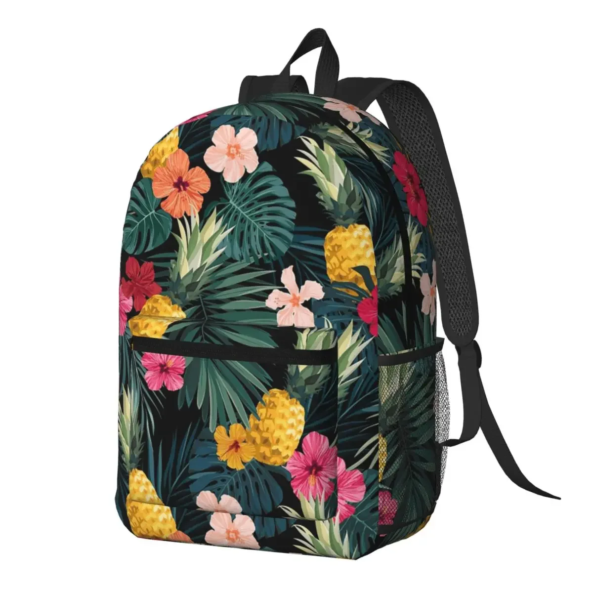 Tropical Hawaiian Pineapple Flowers Backpack Daypack Large Capacity Children BookBag School Bag Shoulder Bags for Men Women
Tropical Hawaiian Pineapple Flowers Backpack Daypack Large Capacity Children BookBag School Bag Shoulder Bags for Men Women