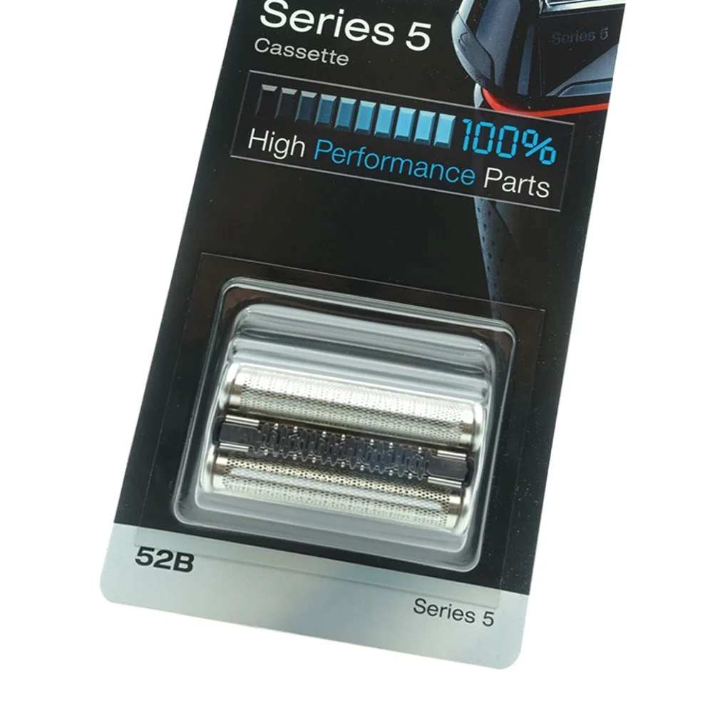 52B Electric Shaver Razor Blade for Braun Series 5 Foil & Cutter 5020S, 5030,5030S,5040S,5050,5050CC,5070,5070cc,5090CC,5748
52B Electric Shaver Razor Blade for Braun Series 5 Foil & Cutter 5020S, 5030,5030S,5040S,5050,5050CC,5070,5070cc,5090CC,5748