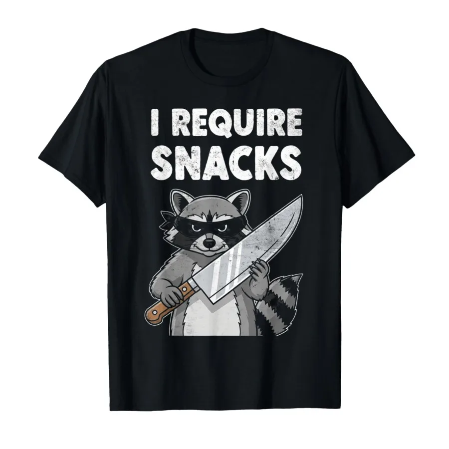 I Require Snacks Забавные закуски с изображением енота, футболка с милыми животными и любовью, мужские и женские футболки из 100% хлопка, топы с короткими рукавами 0804-2
I Require Snacks Забавные закуски с изображением енота, футболка с милыми животными и любовью, мужские и женские футболки из 100% хлопка, топы с короткими рукавами 0804-2