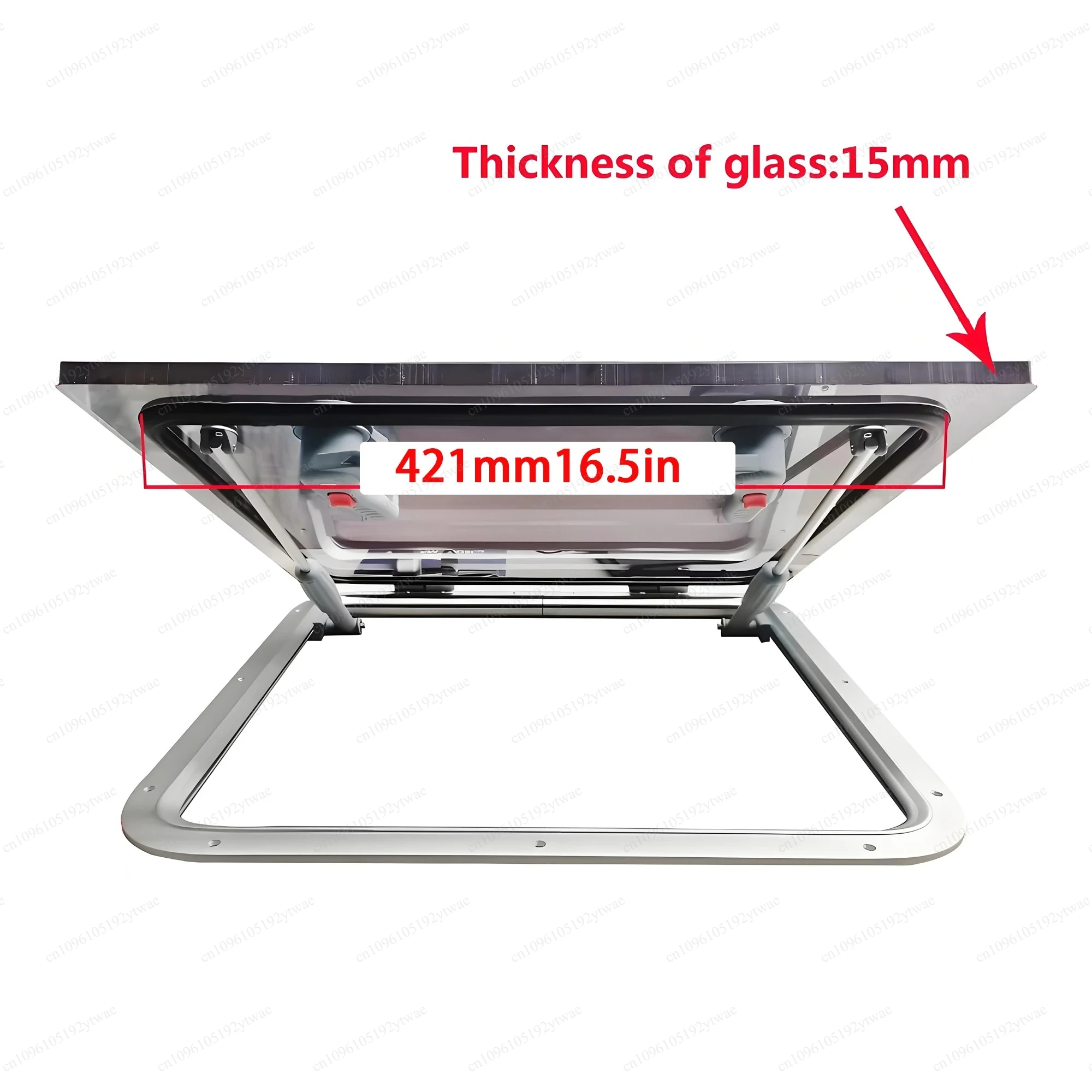 Square Hatch Door Tempered Glass Aluminum Alloy Deck Hatch for Marine Yacht RV Motorhome
Square Hatch Door Tempered Glass Aluminum Alloy Deck Hatch for Marine Yacht RV Motorhome