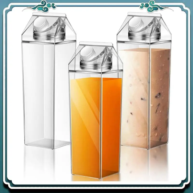 Reliable 3 Pcs 1000Ml Milk Water Bottle Square Plastic Coffee Milk Bottle Portable Reusable Leakproof Juice Bottle For Camping
Reliable 3 Pcs 1000Ml Milk Water Bottle Square Plastic Coffee Milk Bottle Portable Reusable Leakproof Juice Bottle For Camping
