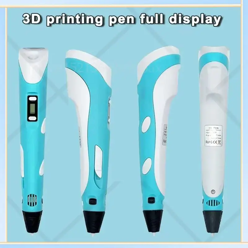 -SPOR 3D Printing Pen With 36M PLA Consumables High-Temperature 3D Graffiti Tool Electronic Intelligent Toy
-SPOR 3D Printing Pen With 36M PLA Consumables High-Temperature 3D Graffiti Tool Electronic Intelligent Toy