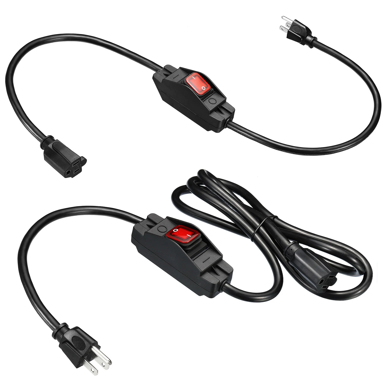 1/2Pcs Outdoor Extension Cord with Waterproof Switch 3 Prong Extension Cable 1875W 14AWG Switchable Power Cord for Appliances
1/2Pcs Outdoor Extension Cord with Waterproof Switch 3 Prong Extension Cable 1875W 14AWG Switchable Power Cord for Appliances