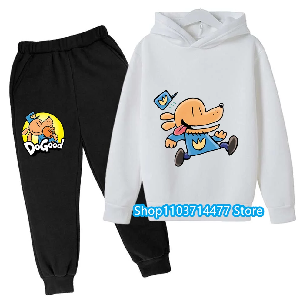 New Baby Boys Clothes Dog Man Hoodie Sets Kids Spring Autumn Girls Casual Hoodies+pants 2pcs Set for Children Boys Suit
New Baby Boys Clothes Dog Man Hoodie Sets Kids Spring Autumn Girls Casual Hoodies+pants 2pcs Set for Children Boys Suit