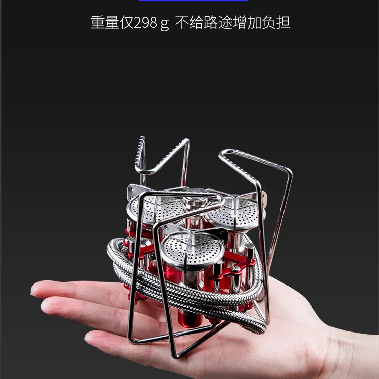 Outdoor burner gas stove cassette stove with strong firepower and high power camping picnic stove portable burner2026
Outdoor burner gas stove cassette stove with strong firepower and high power camping picnic stove portable burner2026