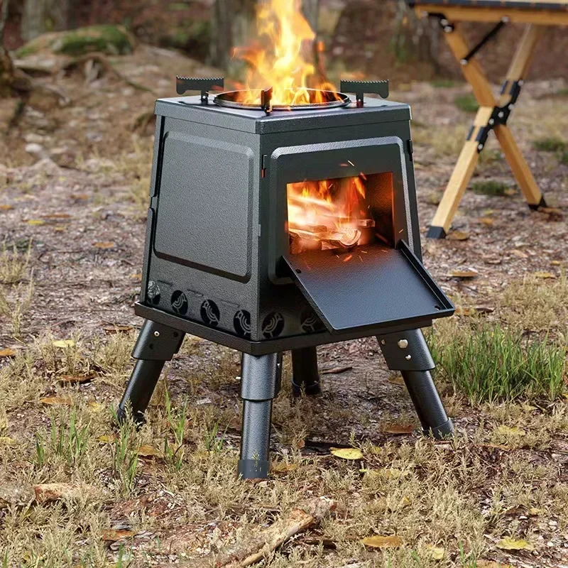 Outdoor Firewood Stove Portable Folding Camping Equipment Incinerator Stainless Steel Water Stove Barbecue Stove Head
Outdoor Firewood Stove Portable Folding Camping Equipment Incinerator Stainless Steel Water Stove Barbecue Stove Head