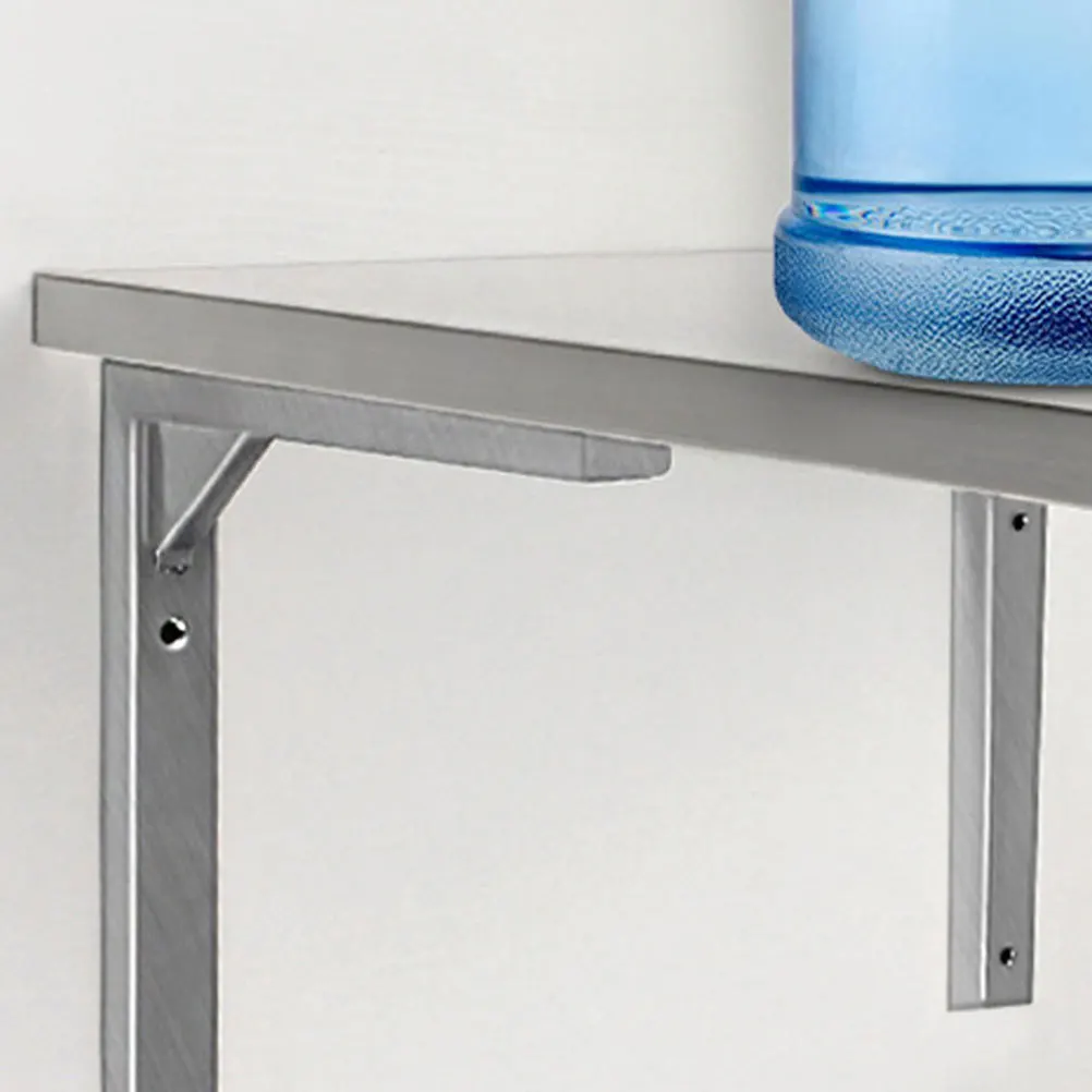 Sturdy Wall-Mounted Support Brackets Fixing Accessories Durable Holder Rack Support Frame Stainless Steel Wall Shelf Fixator
Sturdy Wall-Mounted Support Brackets Fixing Accessories Durable Holder Rack Support Frame Stainless Steel Wall Shelf Fixator