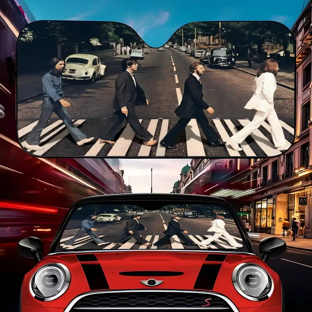 Popular Singers The Beatles Car Sun Shade Front Windshield Coverings Blocker Auto Protector Window Visor Screen Cover
Popular Singers The Beatles Car Sun Shade Front Windshield Coverings Blocker Auto Protector Window Visor Screen Cover