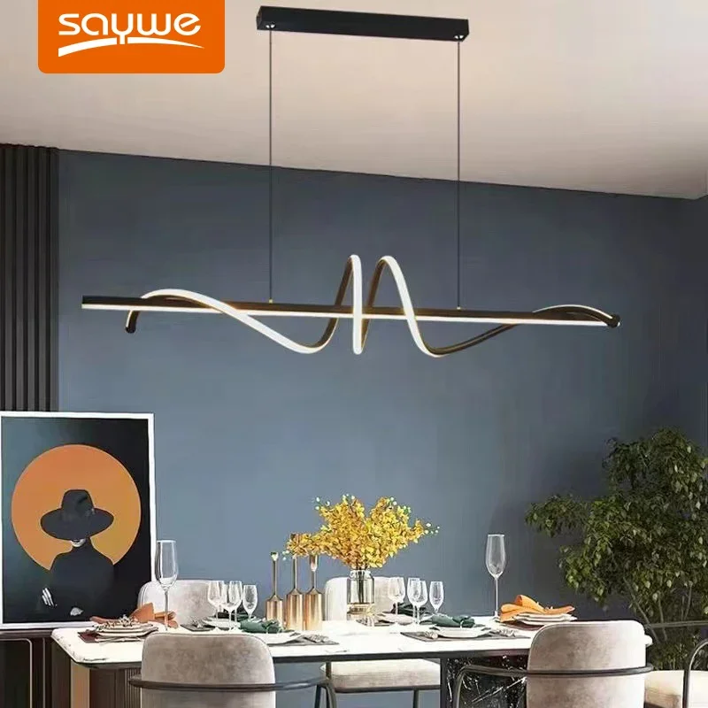 LED Chandelier for Dining Room/Study Room, Morden Style Kitchen Chandeliers, Creative Pendant Light, 3 Color Light Changeable
LED Chandelier for Dining Room/Study Room, Morden Style Kitchen Chandeliers, Creative Pendant Light, 3 Color Light Changeable