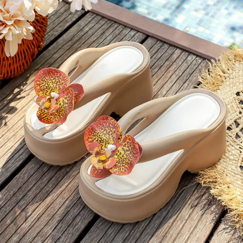 Women's Clip Toe Wedge Flip Flops 2026 Summer Chunky Platform Beach Sandals Woman Thick Sole High Heeled Eva Slippers Slides
Women's Clip Toe Wedge Flip Flops 2026 Summer Chunky Platform Beach Sandals Woman Thick Sole High Heeled Eva Slippers Slides