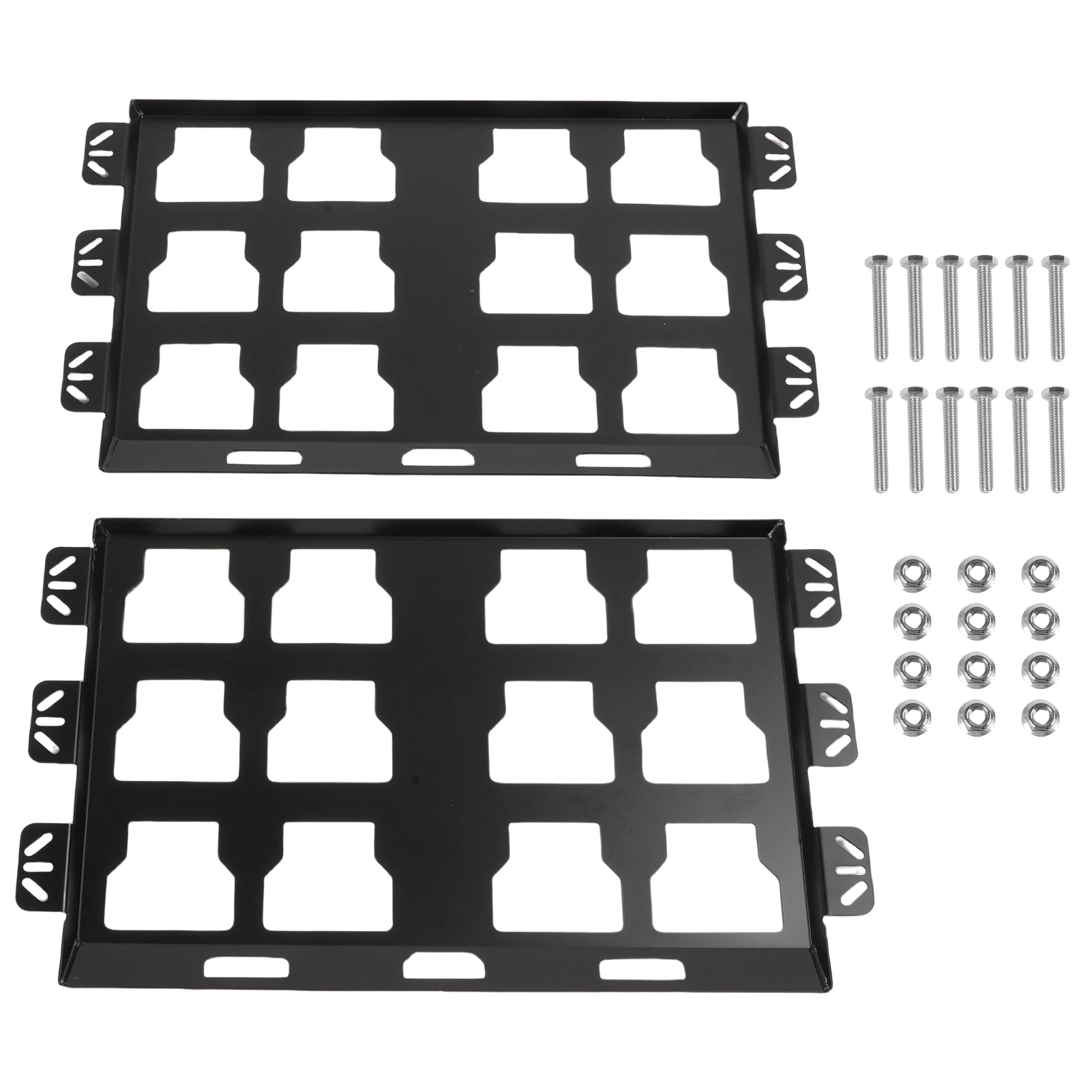 2 Pack 100 Lbs Metal Mounting Plates for Compatible with Milwaukee Packout Toolbox Tool Storage and Organization System
2 Pack 100 Lbs Metal Mounting Plates for Compatible with Milwaukee Packout Toolbox Tool Storage and Organization System