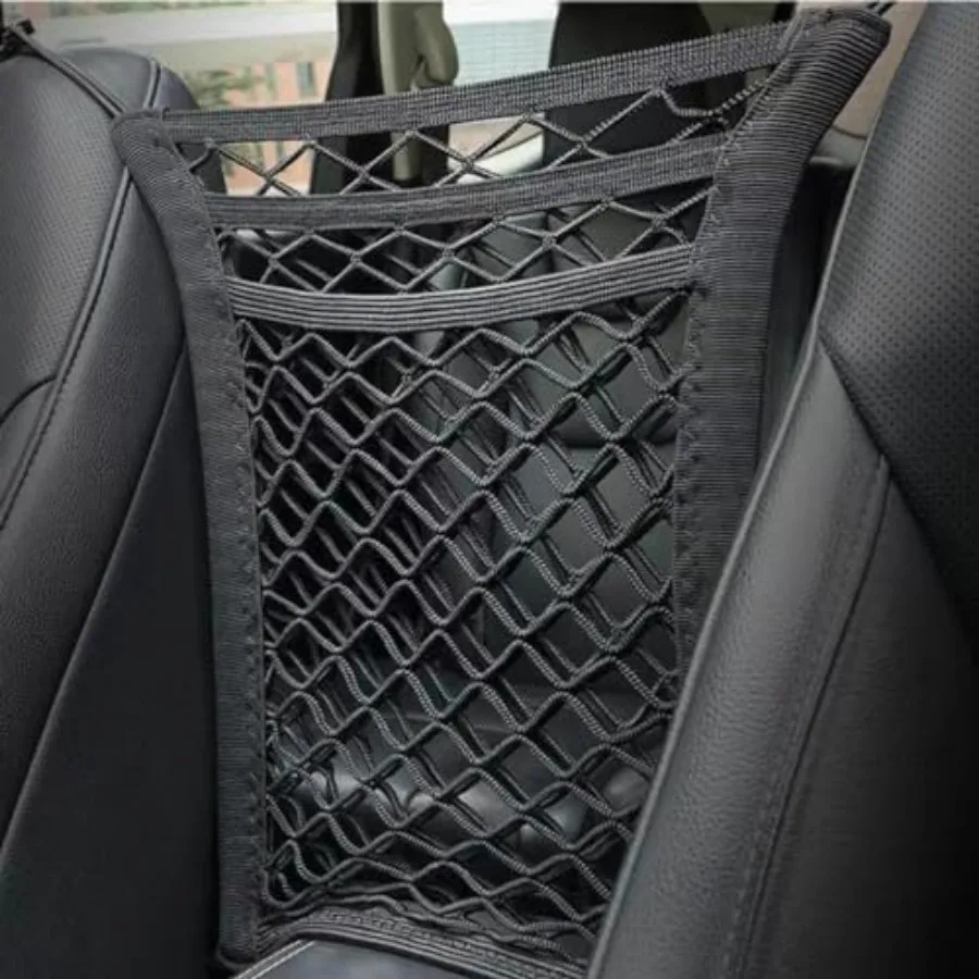 Universal Car Front Seat Net Pocket Organizer, Stretchable Hanging Storage Net Bag Purse Holder for Car, Barrier of Backseat Do
Universal Car Front Seat Net Pocket Organizer, Stretchable Hanging Storage Net Bag Purse Holder for Car, Barrier of Backseat Do