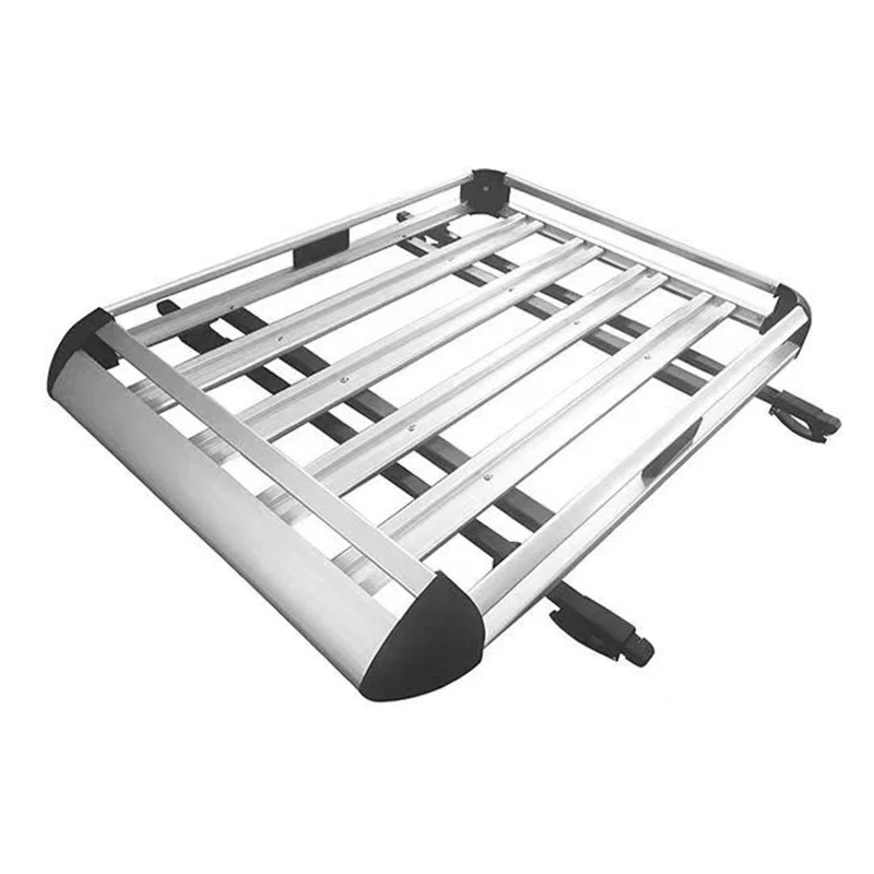 127*90 cm Silver Universal Deck SUV Car Roof Rack Aluminum Alloy Top Carrier Luggage Basket Bars for Cargo Storage
127*90 cm Silver Universal Deck SUV Car Roof Rack Aluminum Alloy Top Carrier Luggage Basket Bars for Cargo Storage