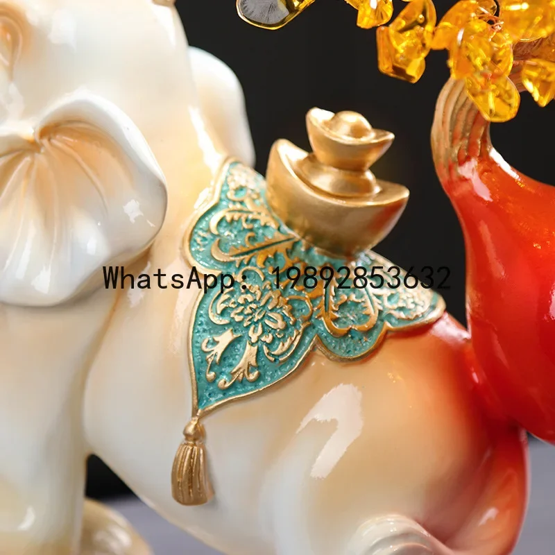 a21 chinese gourd elephant ornament - home decor for living room, tv cabinet, money tree decoration, gift
a21 chinese gourd elephant ornament - home decor for living room, tv cabinet, money tree decoration, gift