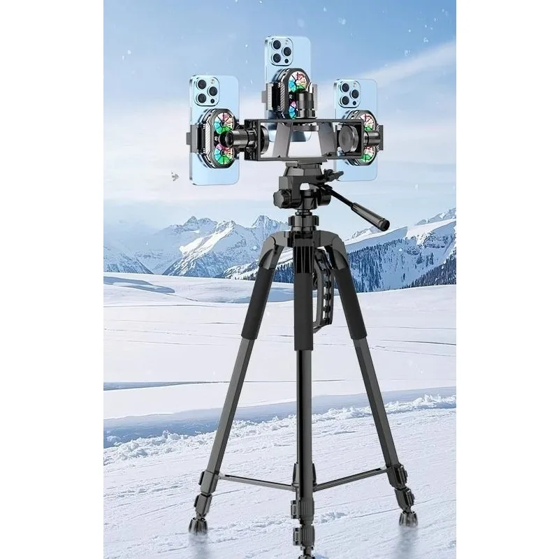 Mobile phone radiator live broadcast special cooling artifact multi-position tripod floor semiconductor refrigeration
Mobile phone radiator live broadcast special cooling artifact multi-position tripod floor semiconductor refrigeration