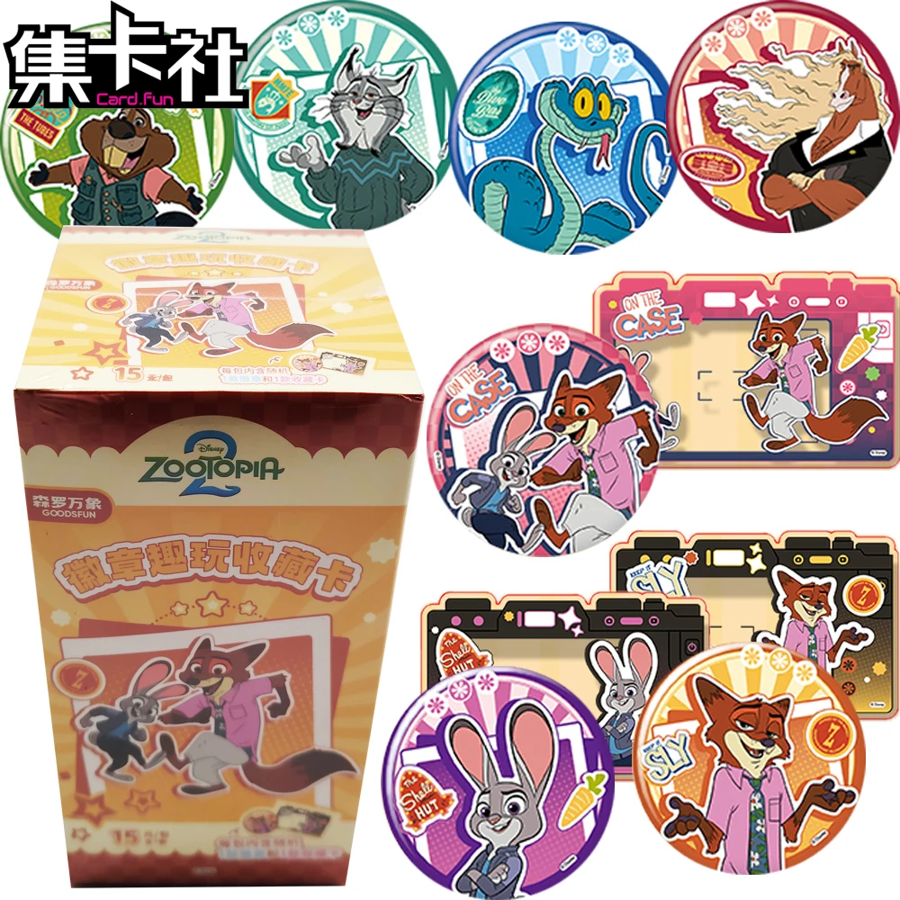 Genuine Card.fun Zootopia2 Collection Cards Judy Hopps Nick Wilde Fun Peripheral Badge Creative Design Transparent Cards Gifts
Genuine Card.fun Zootopia2 Collection Cards Judy Hopps Nick Wilde Fun Peripheral Badge Creative Design Transparent Cards Gifts