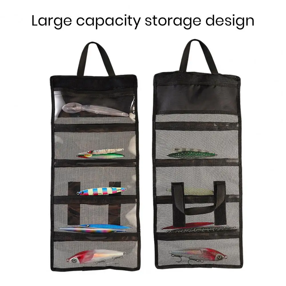 Fishing Bait Bag Fishing Lure Container Waterproof Fishing Lure Organizer Bag with Capacity Handle for Tackle Storage
Fishing Bait Bag Fishing Lure Container Waterproof Fishing Lure Organizer Bag with Capacity Handle for Tackle Storage