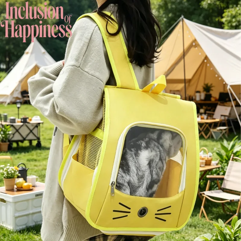 Cat Bag For Outdoor Use Portable Lightweight Breathable Portable Backpack Pet Bag Large Capacity Stress Resistant Pet Backpack
Cat Bag For Outdoor Use Portable Lightweight Breathable Portable Backpack Pet Bag Large Capacity Stress Resistant Pet Backpack