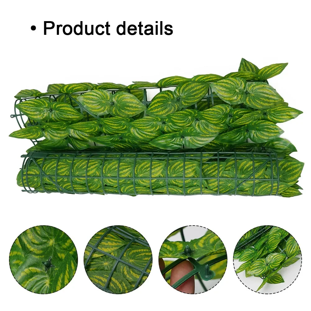1*Artificial Leaf Privacy Fence Roll Wall Landscaping Fence Privacy Fence Screen Noise Reduction Multi-purpose 0.5*1meters
1*Artificial Leaf Privacy Fence Roll Wall Landscaping Fence Privacy Fence Screen Noise Reduction Multi-purpose 0.5*1meters