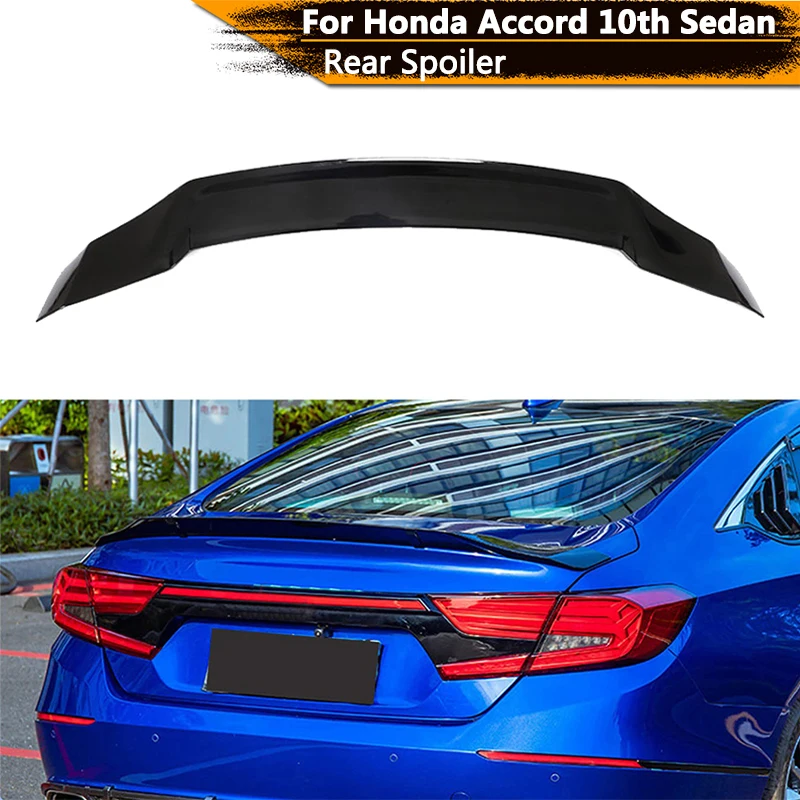 Черный спойлер для багажника из АБС-пластика для Honda Accord 2018-2022 10-го поколения Седан 4-дверный задний Автомобильный задний хвост крыло губа автомобильные аксессуары
Черный спойлер для багажника из АБС-пластика для Honda Accord 2018-2022 10-го поколения Седан 4-дверный задний Автомобильный задний хвост крыло губа автомобильные аксессуары