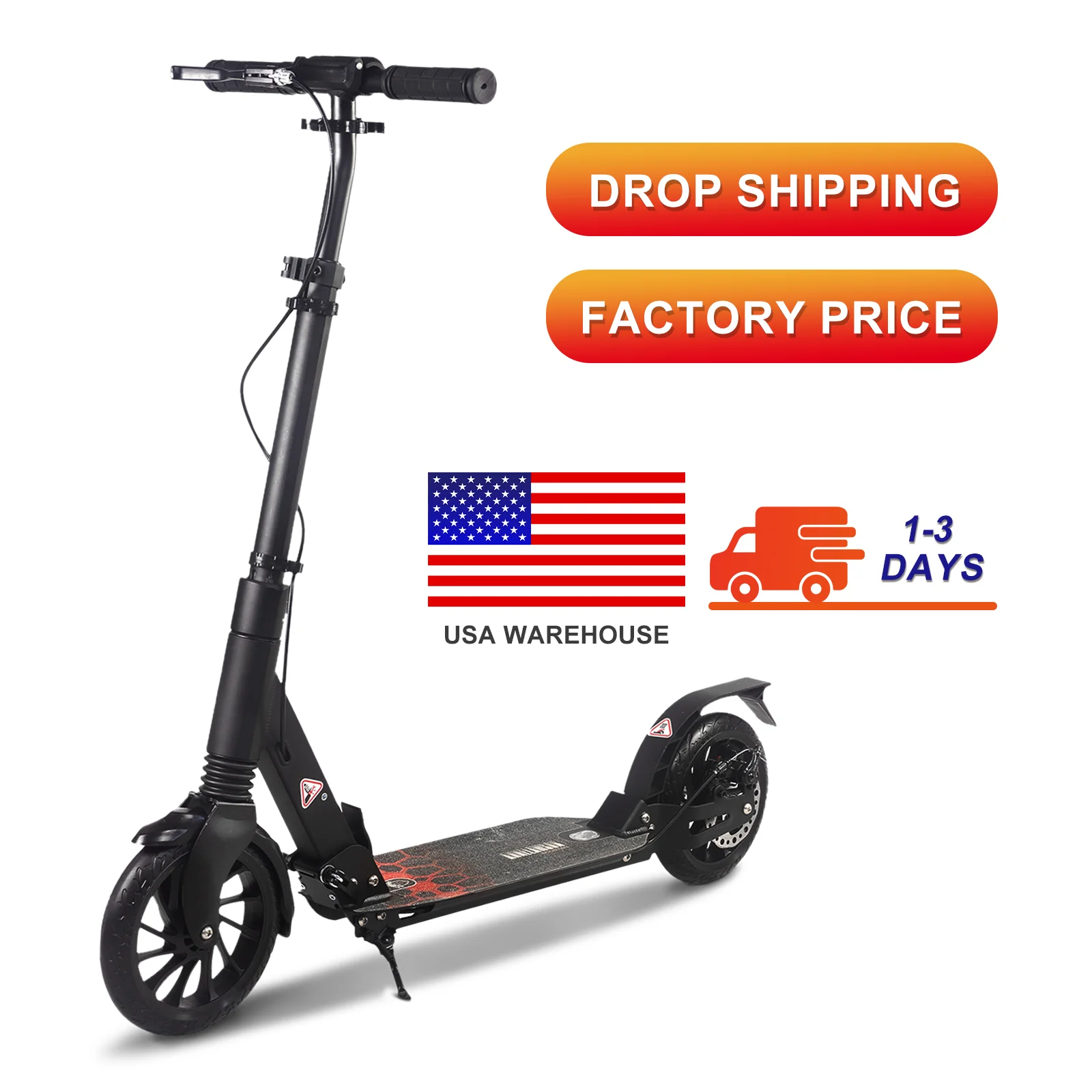 Two Wheel Folding Skateboard PU Wheels Aluminum Frame ABEC7 Bearings Foldable Kick Scooter Lightweight Outdoor Scooter
Two Wheel Folding Skateboard PU Wheels Aluminum Frame ABEC7 Bearings Foldable Kick Scooter Lightweight Outdoor Scooter