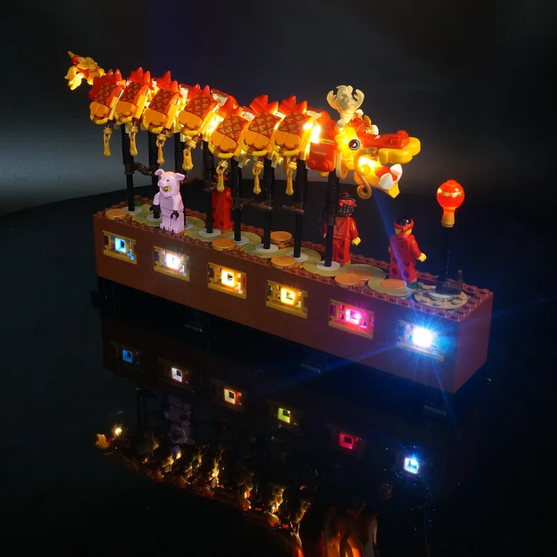 Led Light Kit Light Set For 80102 Dragon Dance Model DIY Toys Set (Not Included Building Blocks)
Led Light Kit Light Set For 80102 Dragon Dance Model DIY Toys Set (Not Included Building Blocks)