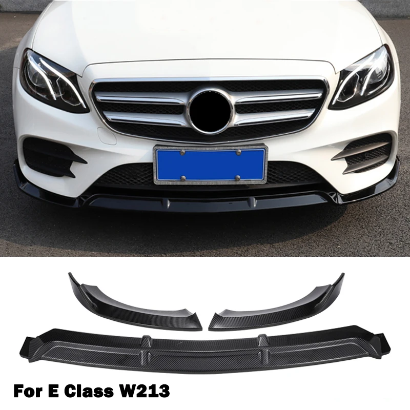 Front Bumper Lip Body Kit Spoiler Splitters Diffuser For Mercedes Benz E Class W213 E200 E300 E320 2016-2020 Sport Carbon Fiber
Front Bumper Lip Body Kit Spoiler Splitters Diffuser For Mercedes Benz E Class W213 E200 E300 E320 2016-2020 Sport Carbon Fiber