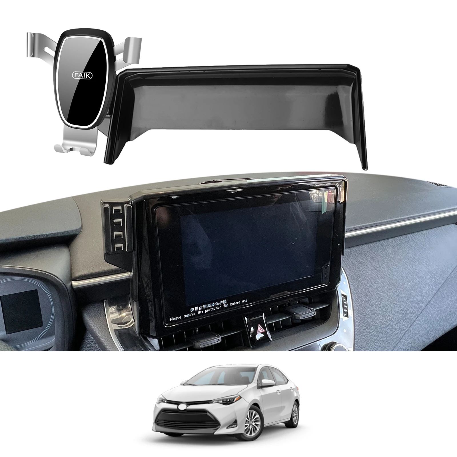 Car Phone Holder for Toyota Corolla 2019~2022 E210 8/9in GPS Bracket Navigation Stand Auto Accessories
Car Phone Holder for Toyota Corolla 2019~2022 E210 8/9in GPS Bracket Navigation Stand Auto Accessories