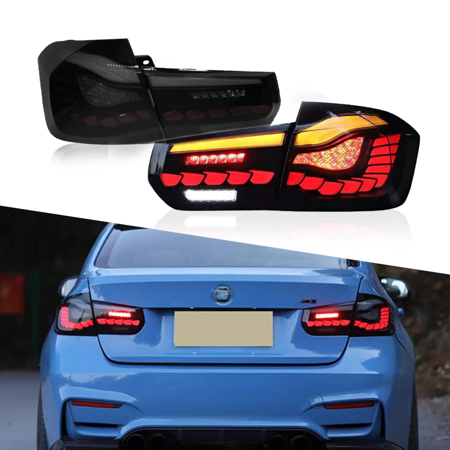 Plug and Play LED Dragon Tail Lights for BMW 3-series F30 F35 F80 2013-2020 New Condition Auto Rear Lamps Accessory
Plug and Play LED Dragon Tail Lights for BMW 3-series F30 F35 F80 2013-2020 New Condition Auto Rear Lamps Accessory
