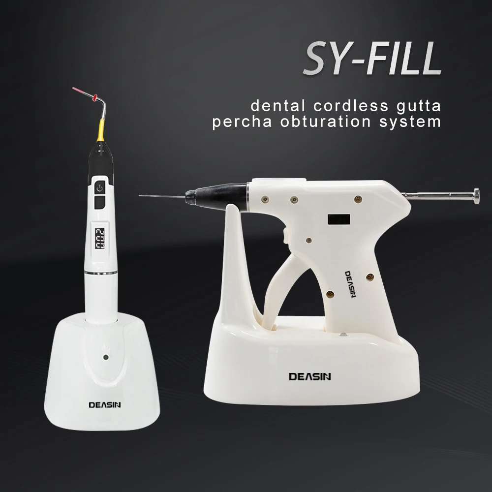 2 in 1 Cordless Portable Dental Unit Obturation Gun Pen Root Canal Filling Equipment Dental Gutta Percha Obturation System
2 in 1 Cordless Portable Dental Unit Obturation Gun Pen Root Canal Filling Equipment Dental Gutta Percha Obturation System