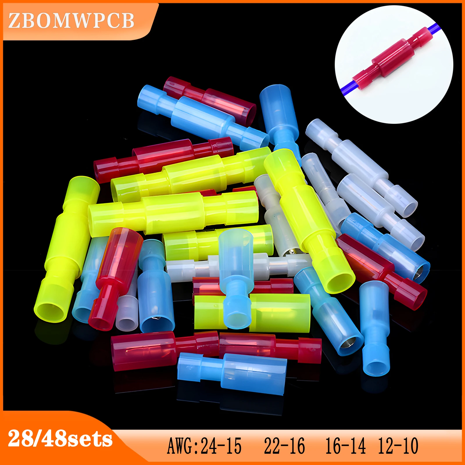 20 комплектов, быстроразъемные нейлоновые полностью изолированные электрические клеммы
20 комплектов, быстроразъемные нейлоновые полностью изолированные электрические клеммы