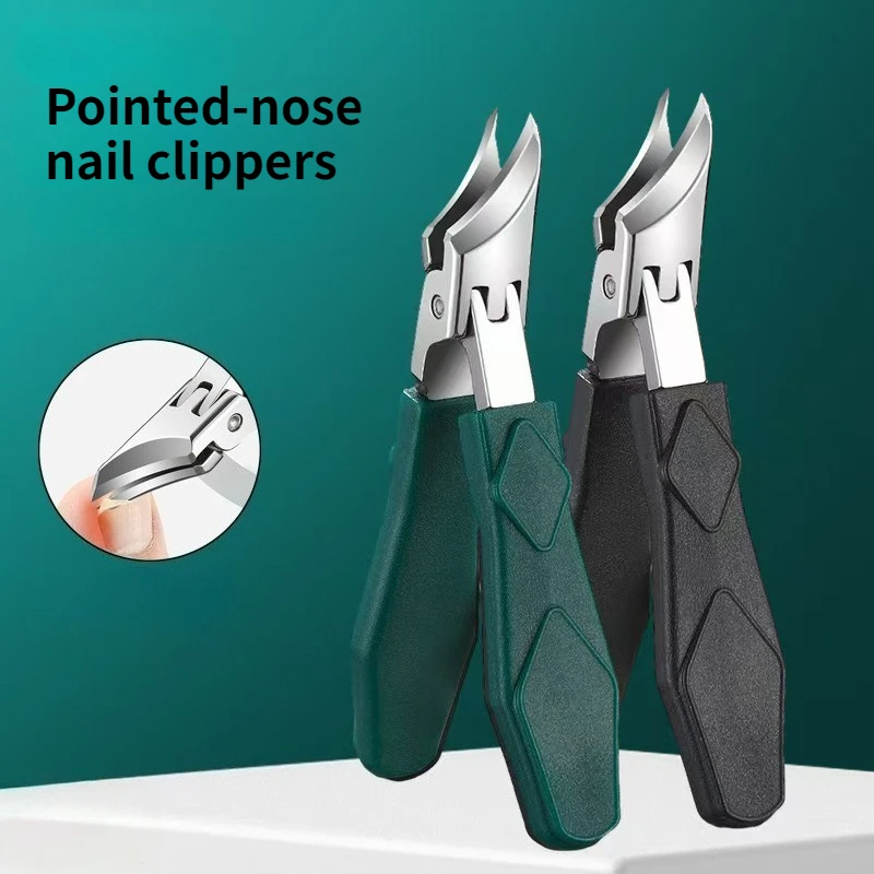 Anti-splash Pointed-nose Nail Clippers Large-sized Angled SharpNail TrimmingScissorsNail Knife NailGroove-specific Nail Clippers
Anti-splash Pointed-nose Nail Clippers Large-sized Angled SharpNail TrimmingScissorsNail Knife NailGroove-specific Nail Clippers