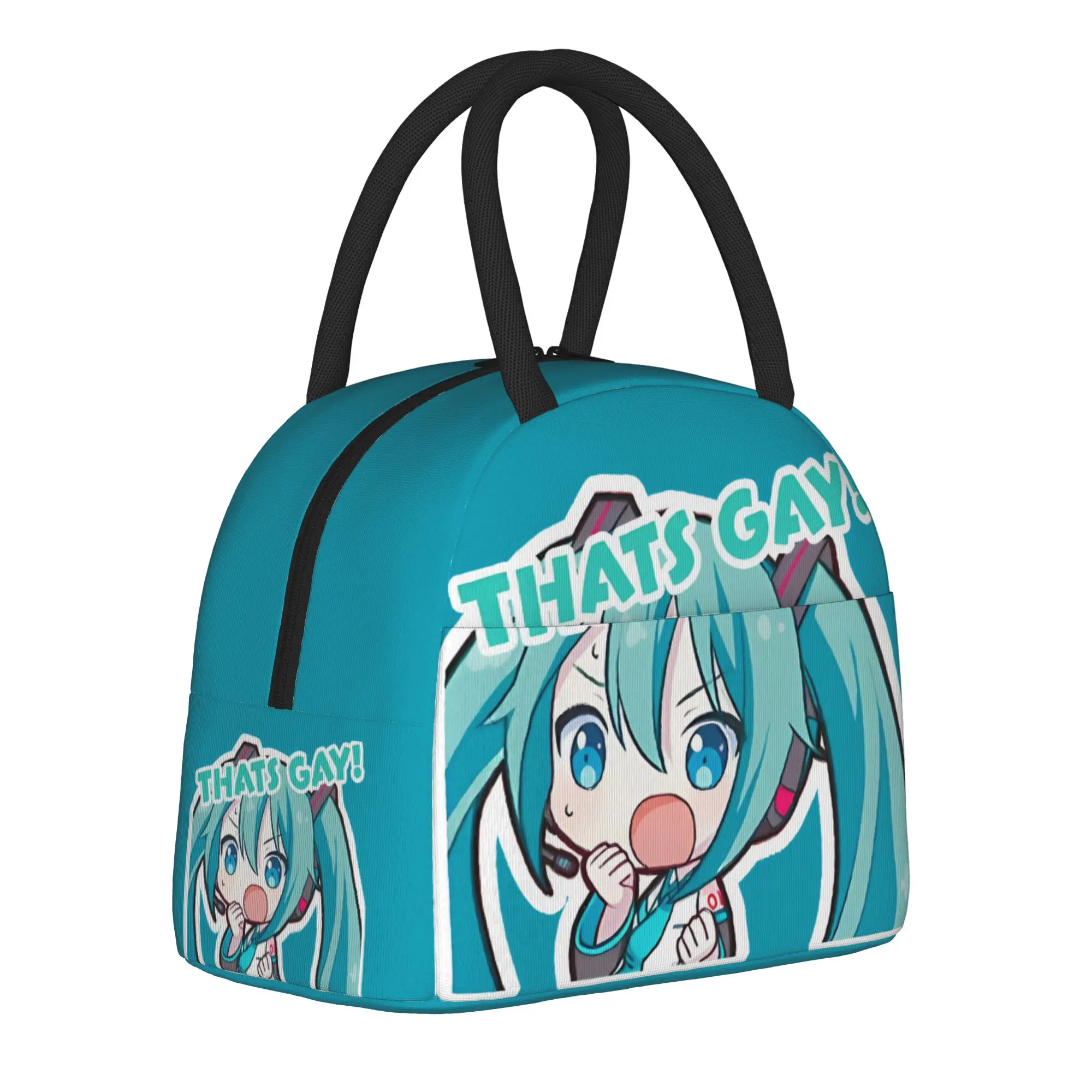 Hatsunes Mikus Accessories Insulated Lunch Bags For Picnic Food Storage Bag Portable Cooler Thermal Lunch Box
Hatsunes Mikus Accessories Insulated Lunch Bags For Picnic Food Storage Bag Portable Cooler Thermal Lunch Box