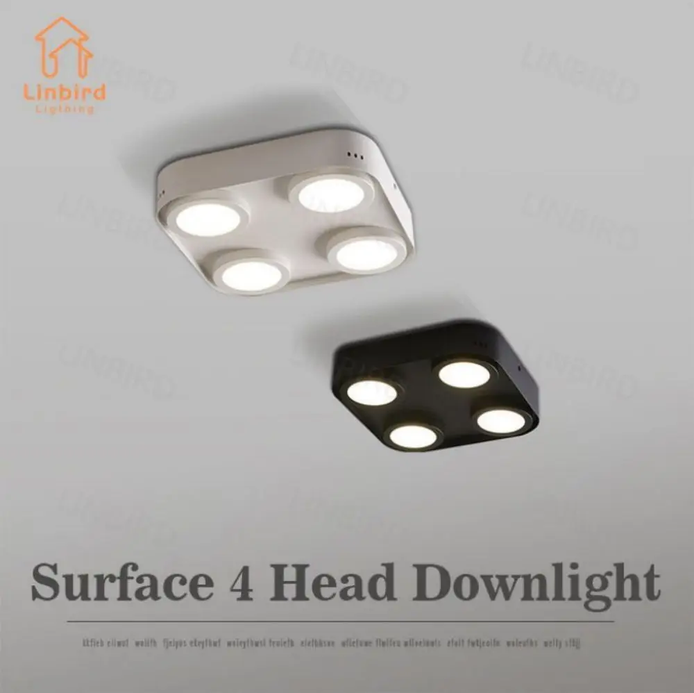Round 4 Head Surface Mounted Downlight Led Ceiling New Minimalism Design Aluminium Balcony Living Room Lamps Home For Bedroom
Round 4 Head Surface Mounted Downlight Led Ceiling New Minimalism Design Aluminium Balcony Living Room Lamps Home For Bedroom