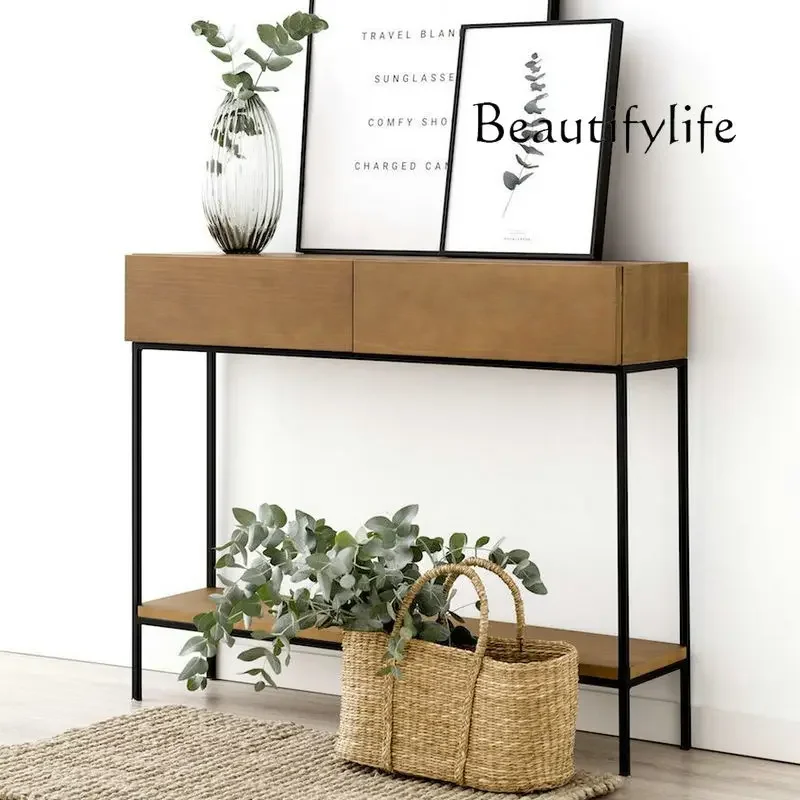 BJ European Rustic Console Table With Storage Design Wabi Sabi Rectangle Console Table Porch Entrance Woonkamer Tafel Furniture
BJ European Rustic Console Table With Storage Design Wabi Sabi Rectangle Console Table Porch Entrance Woonkamer Tafel Furniture