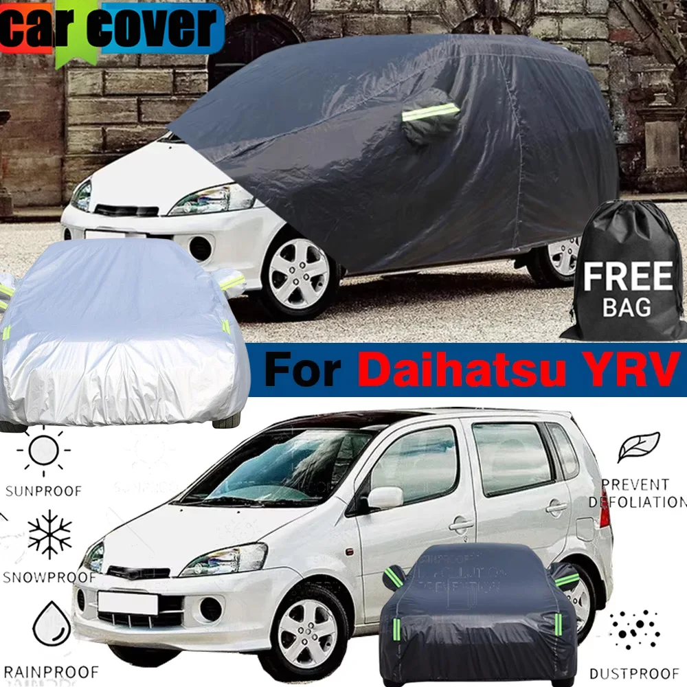 For Daihatsu YRV 2000-2025 Waterproof Durable Car Cover Auto Sun Rain Snow Resistant Anti-UV Cover
For Daihatsu YRV 2000-2025 Waterproof Durable Car Cover Auto Sun Rain Snow Resistant Anti-UV Cover
