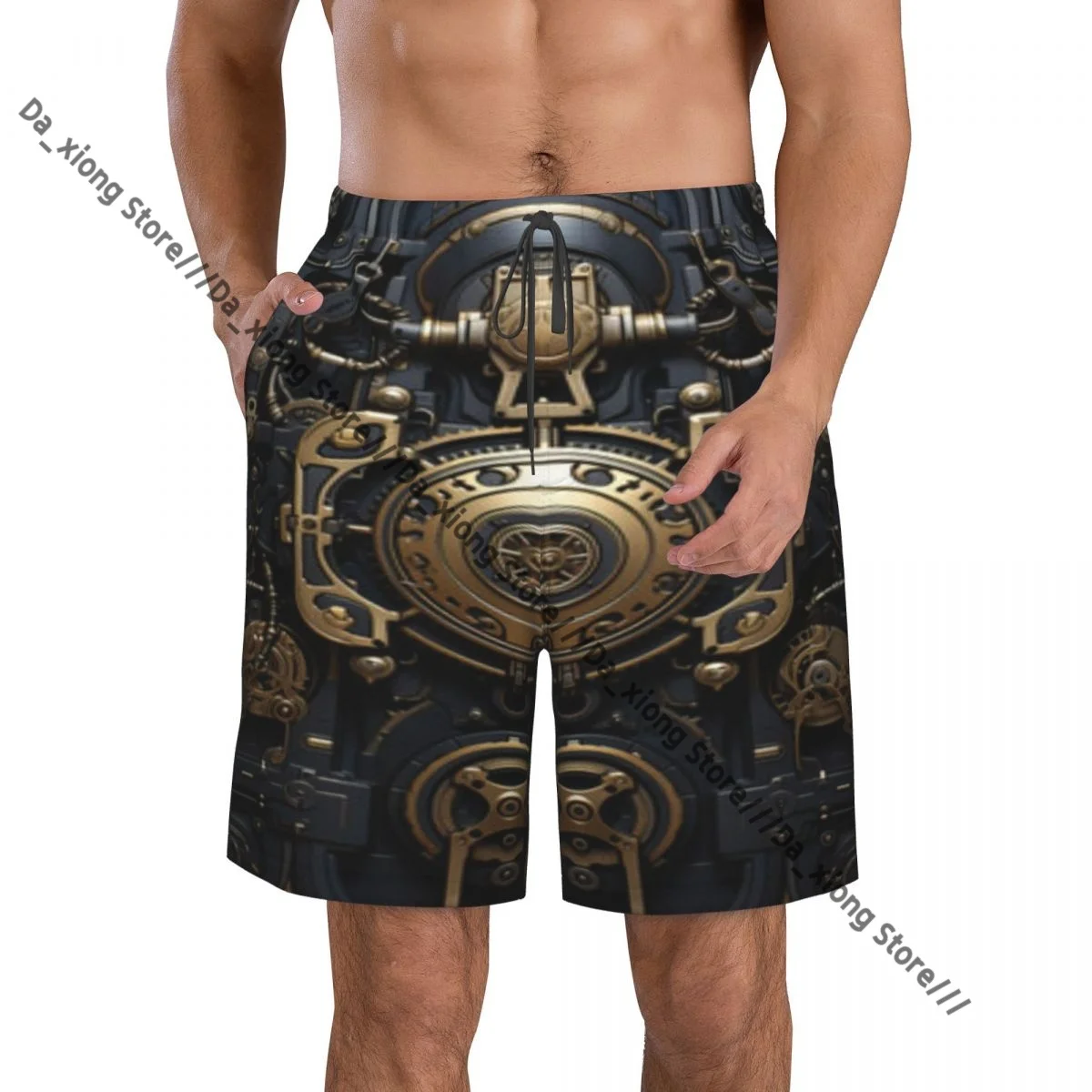 Man Swimwear Metal Surface Print Swim Shorts Trunks Beach Board Shorts Swimming Swimsuits
Man Swimwear Metal Surface Print Swim Shorts Trunks Beach Board Shorts Swimming Swimsuits
