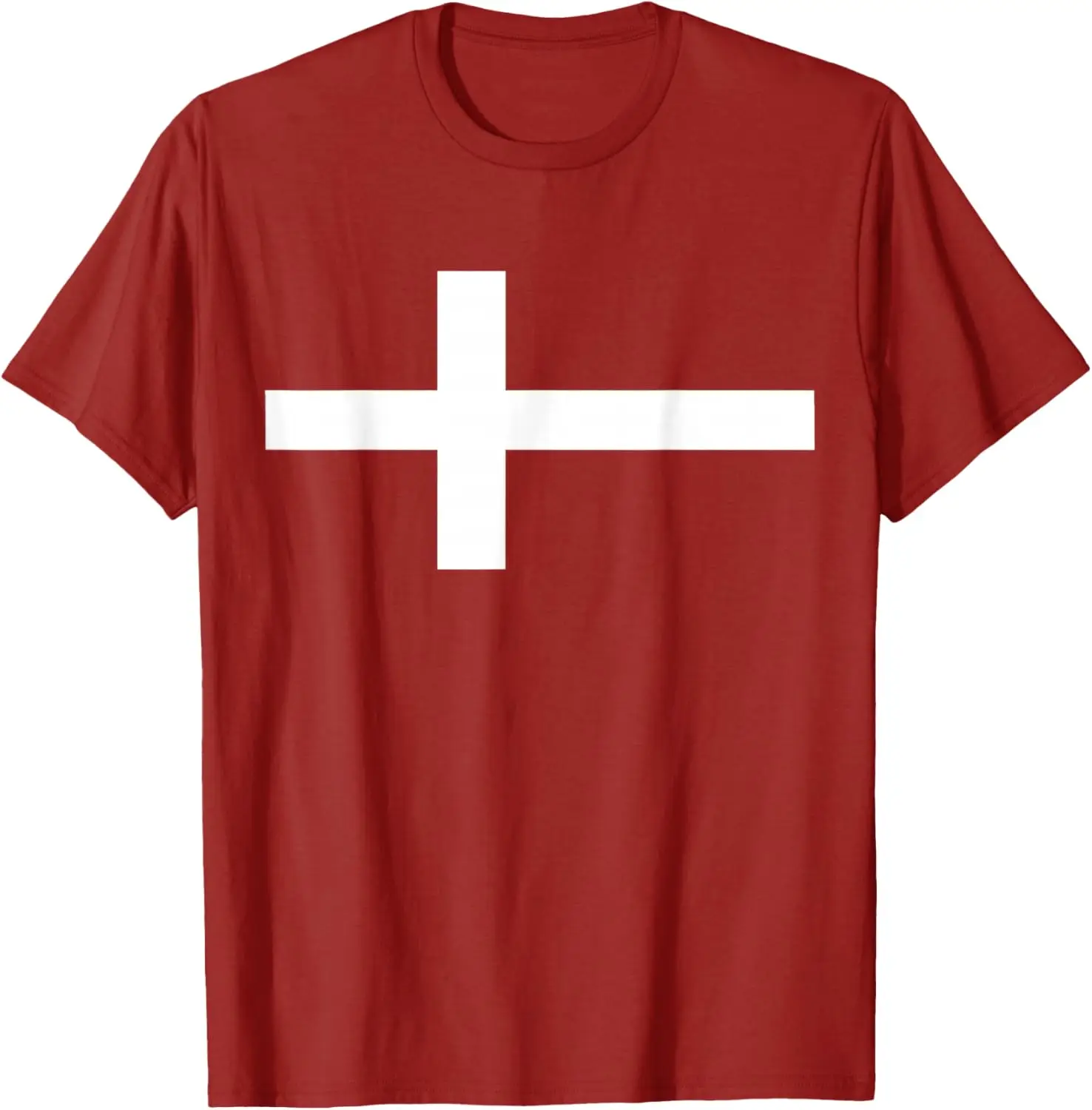 Футболка с рисунком скандинавского креста и флагом Дании, дышащая хлопковая футболка с круглым вырезом и короткими рукавами для путешествий
Футболка с рисунком скандинавского креста и флагом Дании, дышащая хлопковая футболка с круглым вырезом и короткими рукавами для путешествий