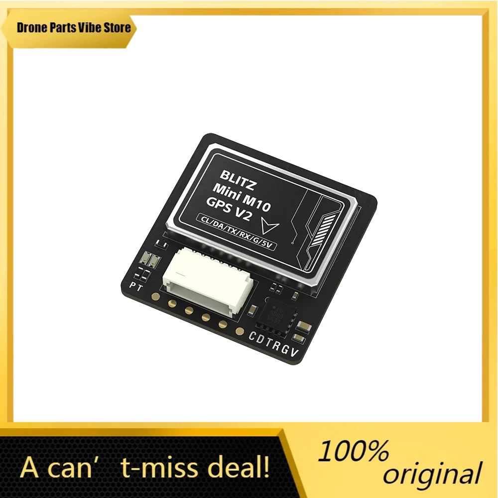 FyIN STOCK iFlight BLITZ Mini M10 GPS V2 for FPV parts
FyIN STOCK iFlight BLITZ Mini M10 GPS V2 for FPV parts