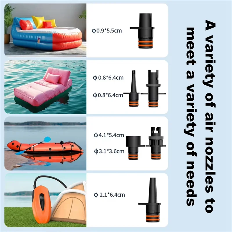ABVH-20PSI Paddle Board Inflatable Pump With Auto Shut Off Electric Air Pump Surfboard Board Pump For SUP Paddle Board Kayak
ABVH-20PSI Paddle Board Inflatable Pump With Auto Shut Off Electric Air Pump Surfboard Board Pump For SUP Paddle Board Kayak