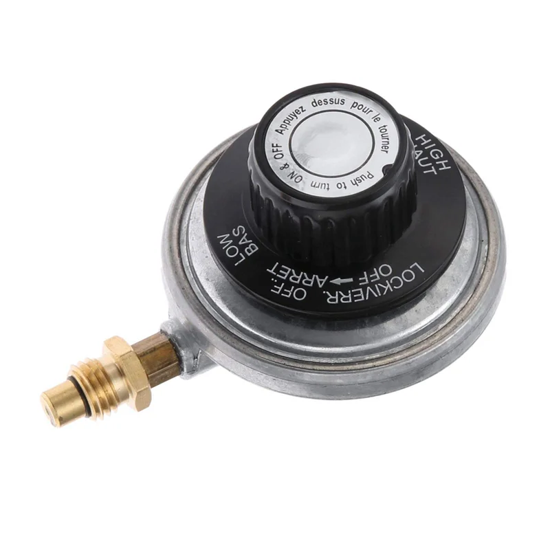 A04I Propane Gas Grill Control Valve Table Top Regulator Propane Gas Grill Control Valve + M12 Nozzle Jet & 1 Inch-20 Female
A04I Propane Gas Grill Control Valve Table Top Regulator Propane Gas Grill Control Valve + M12 Nozzle Jet & 1 Inch-20 Female