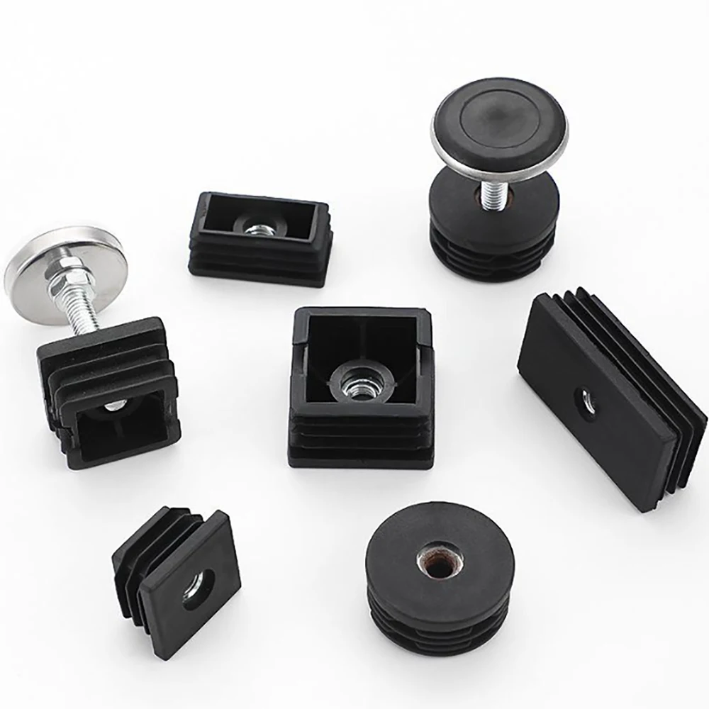 4Pcs PP Plastic Square/Round Adjustable Feet Pad M8 M10 Table Chair Furniture Leg Non-Slip Cover Pipe End Cap Floor Protector
4Pcs PP Plastic Square/Round Adjustable Feet Pad M8 M10 Table Chair Furniture Leg Non-Slip Cover Pipe End Cap Floor Protector