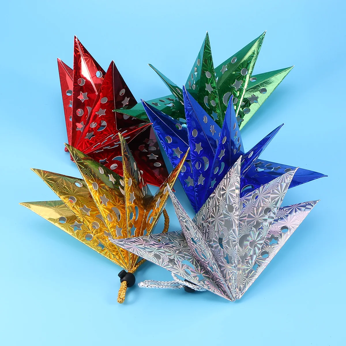 8PCS Stars Lampshade Paper Lantern Decorative Shades Accessories Pentagram Shape Foldable Easy Install String Lights
8PCS Stars Lampshade Paper Lantern Decorative Shades Accessories Pentagram Shape Foldable Easy Install String Lights
