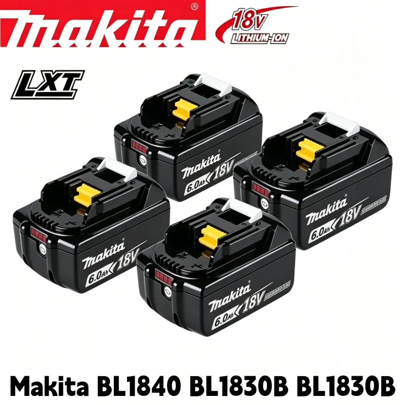 100% original Makita 18V battery 6.0Ah rechargeable battery BL1840 BL1830B BL1830B power tool battery, Makita 18V charger
100% original Makita 18V battery 6.0Ah rechargeable battery BL1840 BL1830B BL1830B power tool battery, Makita 18V charger