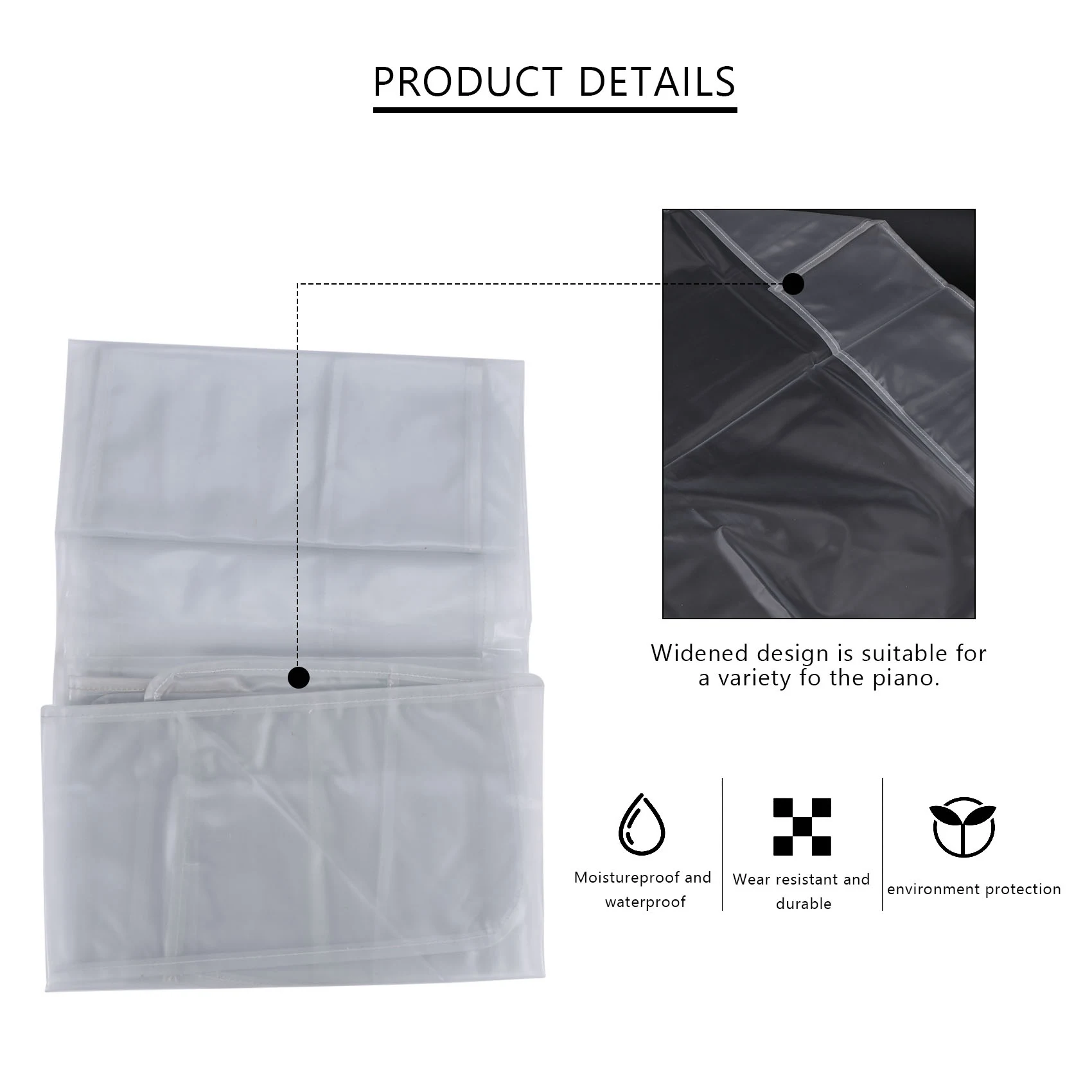 AEF5-Keyboards Cover Electronic Organ Digital Piano Dust Cover Transparent Grind Arenaceous Waterproof Protect Bag
AEF5-Keyboards Cover Electronic Organ Digital Piano Dust Cover Transparent Grind Arenaceous Waterproof Protect Bag