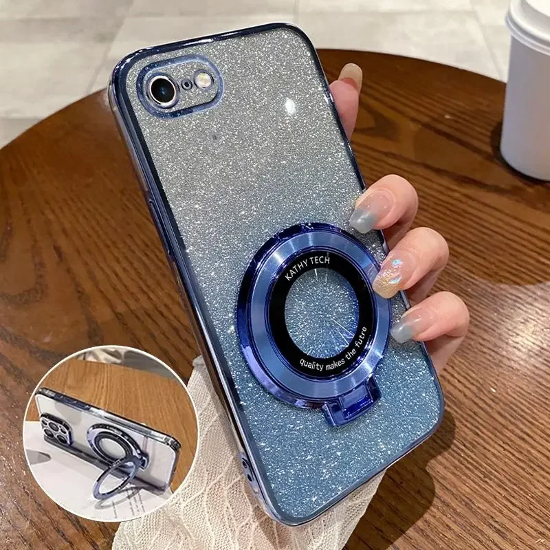 For iPhone 16 Plus Pro Max 16E Cover Magnetic Suction Holder Brilliant Electroplate Case For iPhone 16 E 16Pro+ Max Pro 16 Shell
For iPhone 16 Plus Pro Max 16E Cover Magnetic Suction Holder Brilliant Electroplate Case For iPhone 16 E 16Pro+ Max Pro 16 Shell